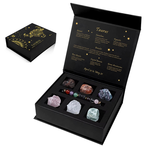 Zodiac Crystal Gift Box + Bracelet
